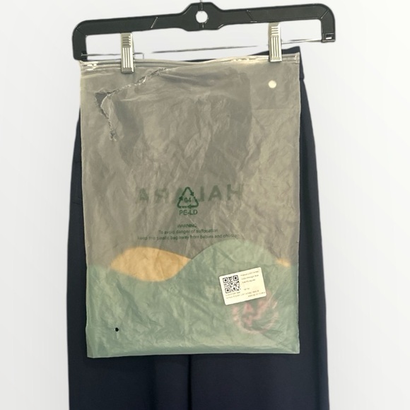 Halara high waisted button multiple pockets straight leg casual pants SIZE XS - Picture 9 of 13